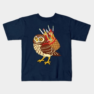 Art Owl Kids T-Shirt